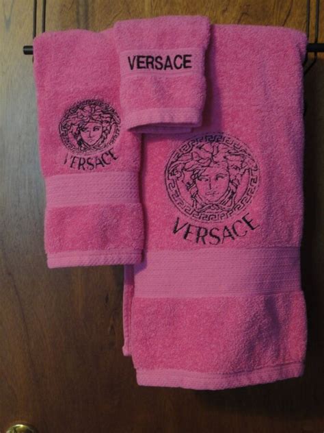 versace inspired hand towels